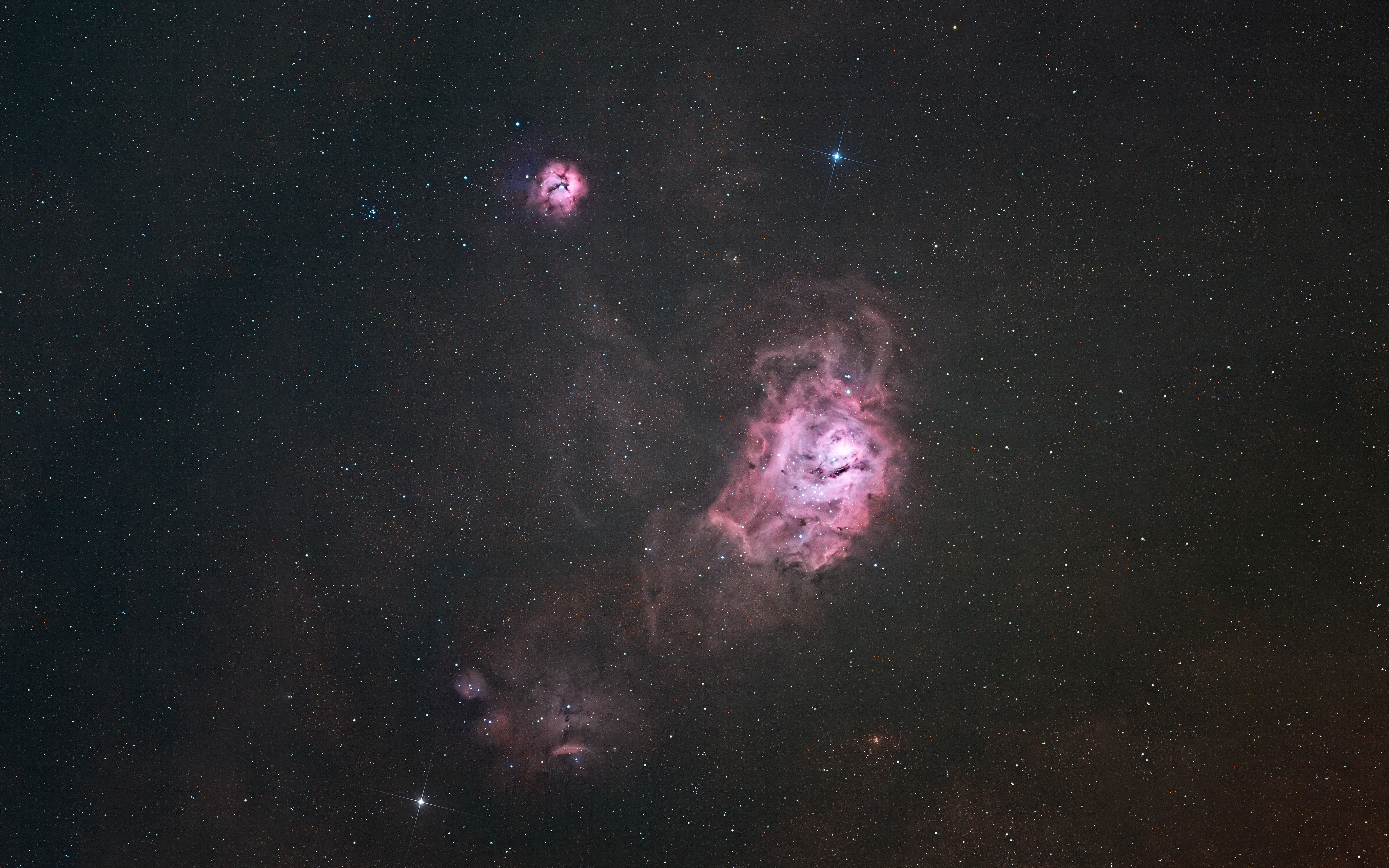 NGC 6523, NGC 6514