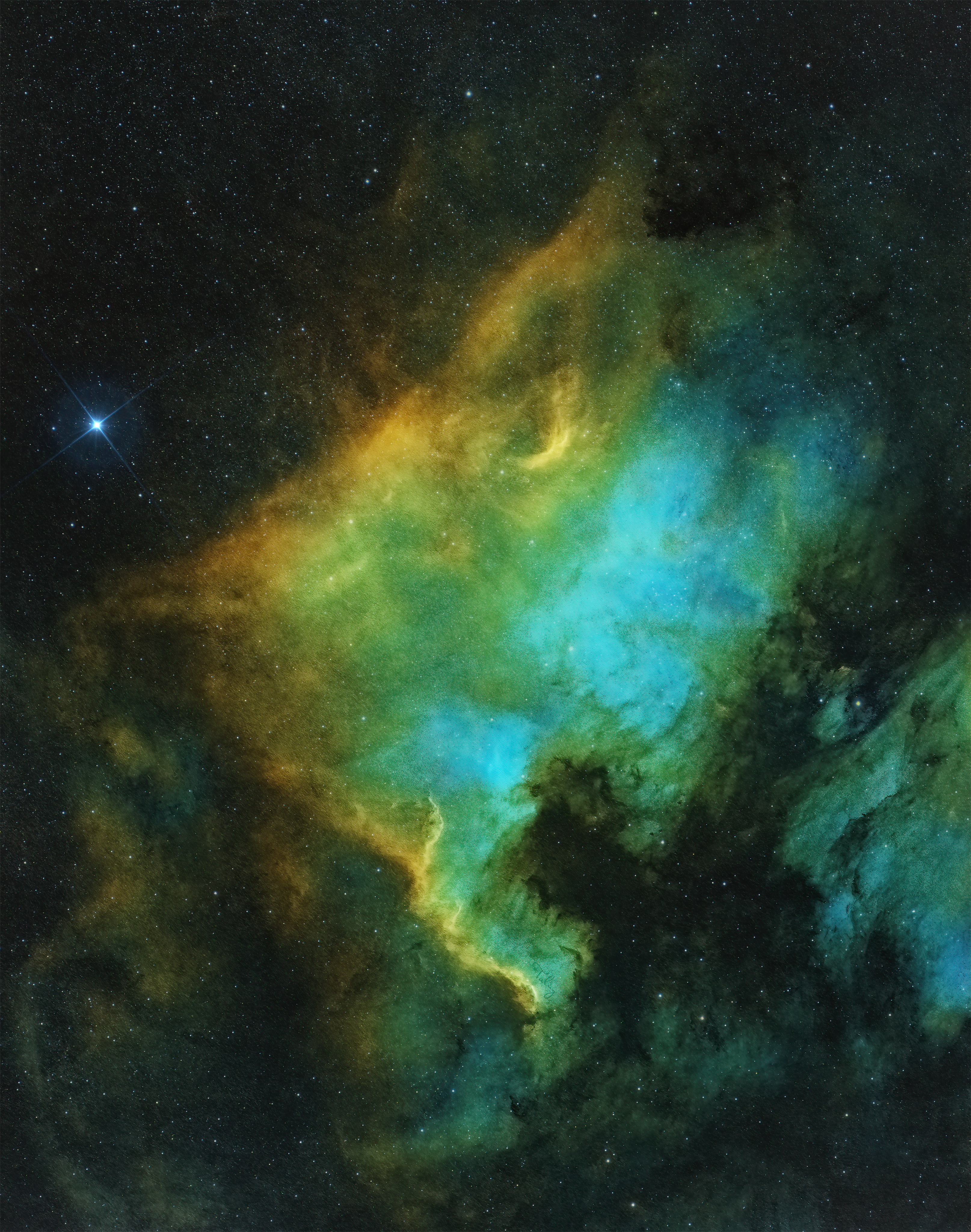 20210110 NGC7000 SHO