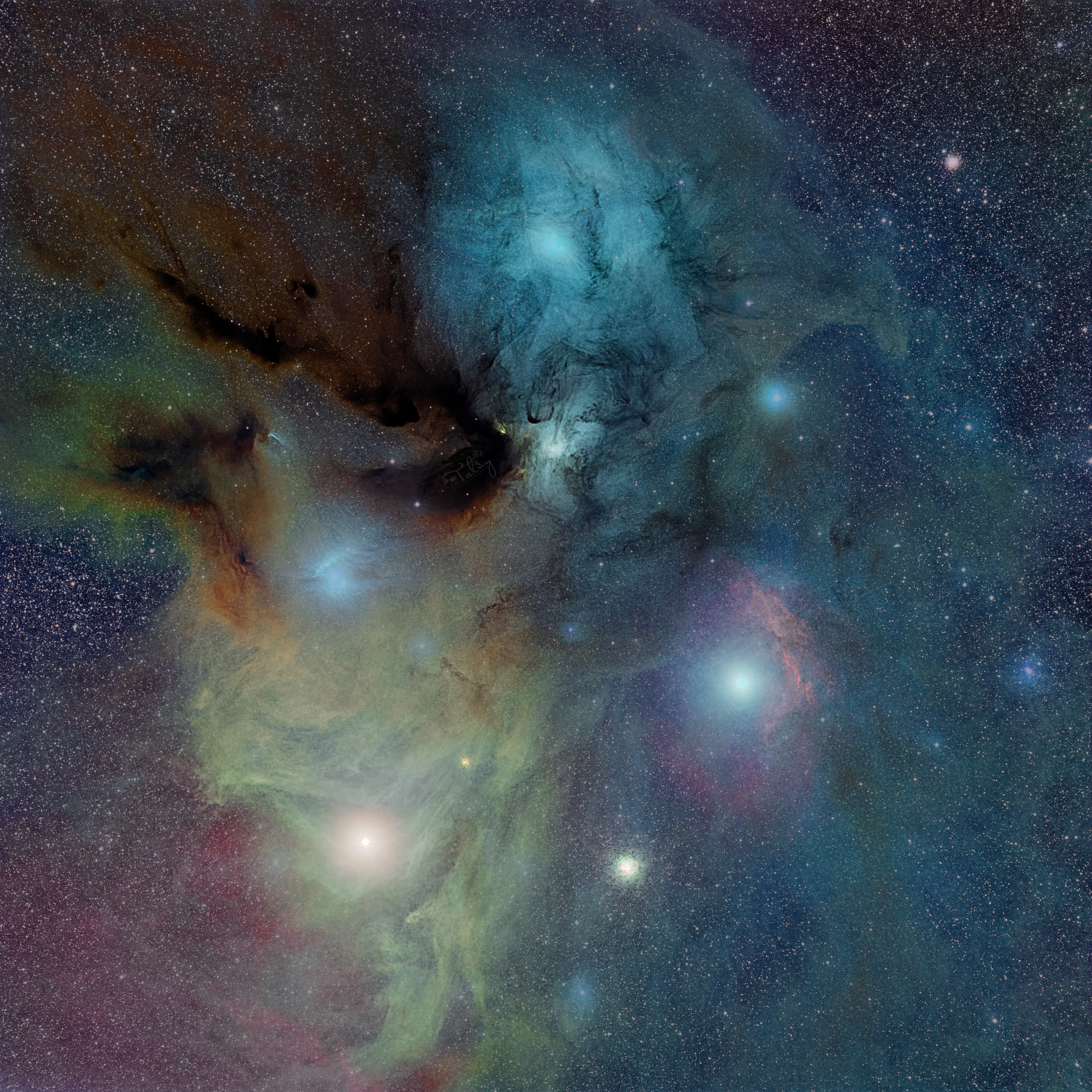 20220507 Rho Ophiuchi LRGB