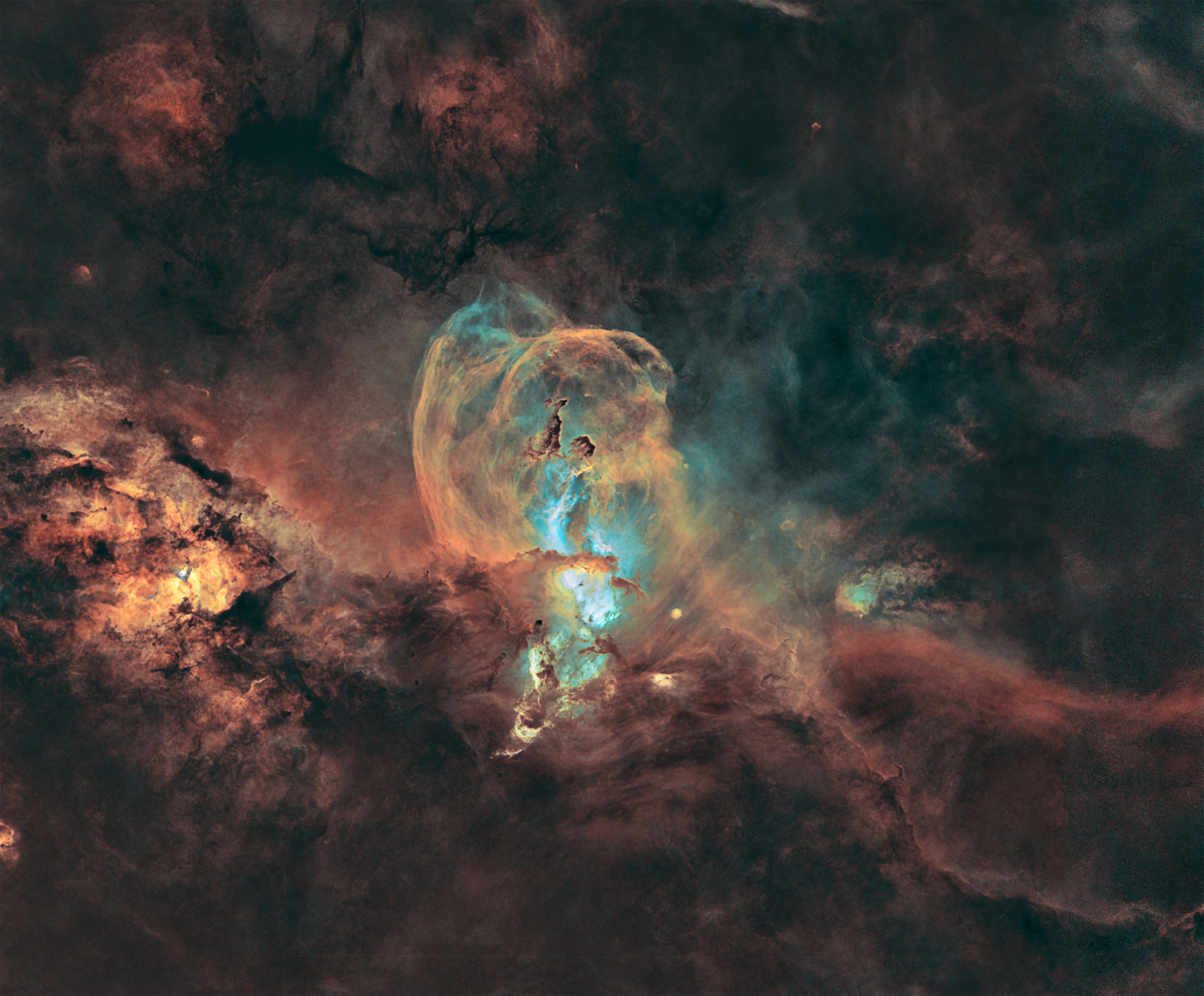 20220508 NGC3576 SHO HSS