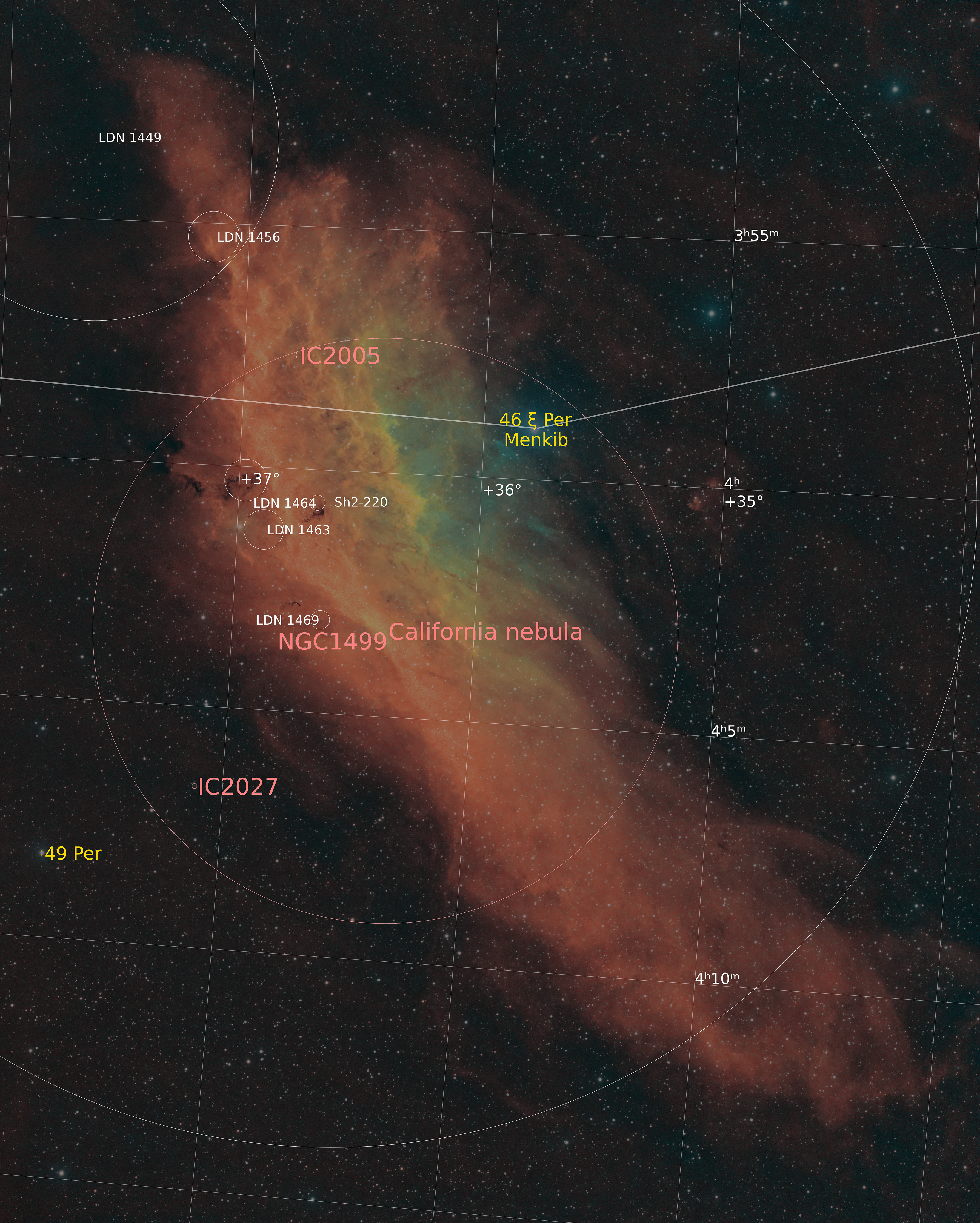 20220511 NGC1499 SHO annotated
